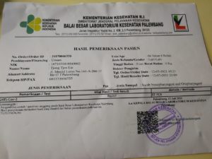 Indonesia Covid test